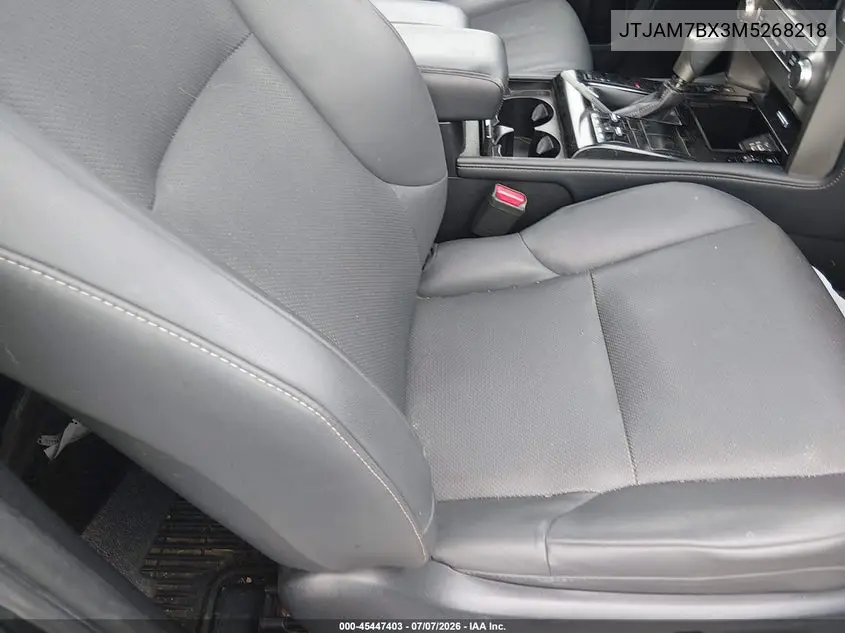 2021 Lexus Gx 460 Premium VIN: JTJAM7BX3M5268218 Lot: 45447403