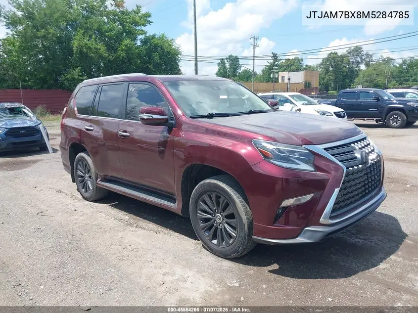 2021 Lexus Gx 460 Premium VIN: JTJAM7BX8M5284785 Lot: 45554266