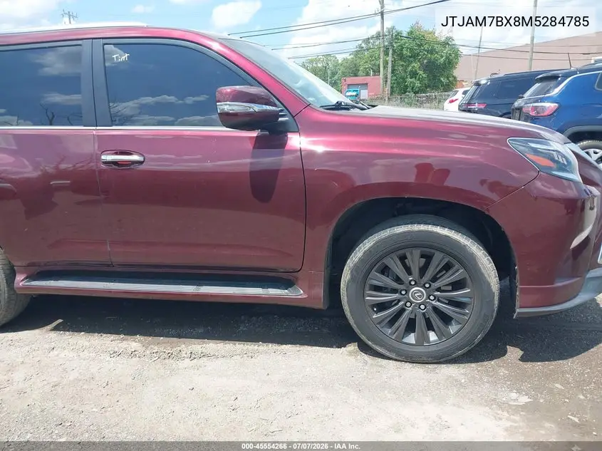 2021 Lexus Gx 460 Premium VIN: JTJAM7BX8M5284785 Lot: 45554266