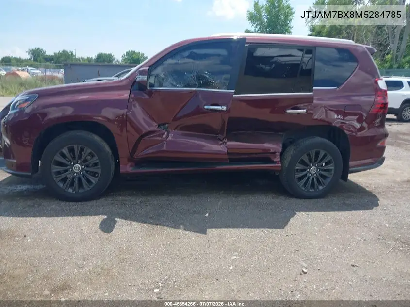 2021 Lexus Gx 460 Premium VIN: JTJAM7BX8M5284785 Lot: 45554266