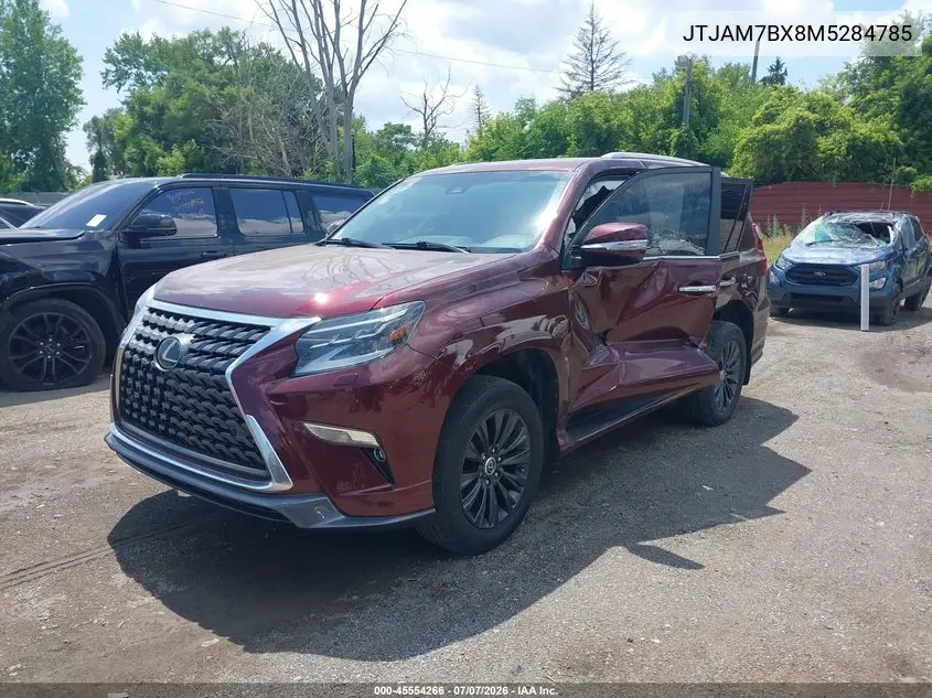 2021 Lexus Gx 460 Premium VIN: JTJAM7BX8M5284785 Lot: 45554266