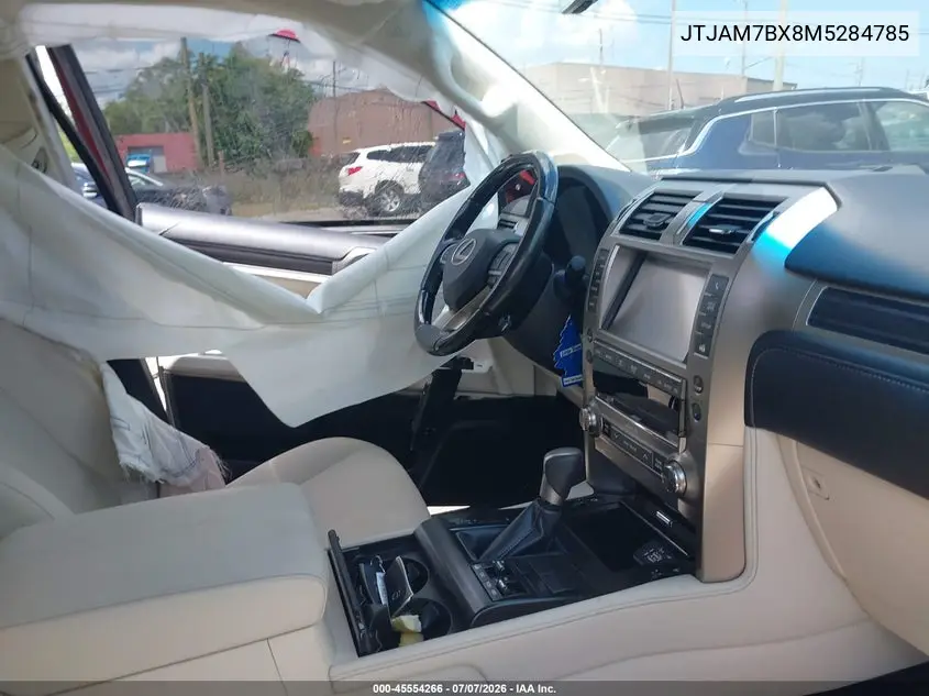 2021 Lexus Gx 460 Premium VIN: JTJAM7BX8M5284785 Lot: 45554266