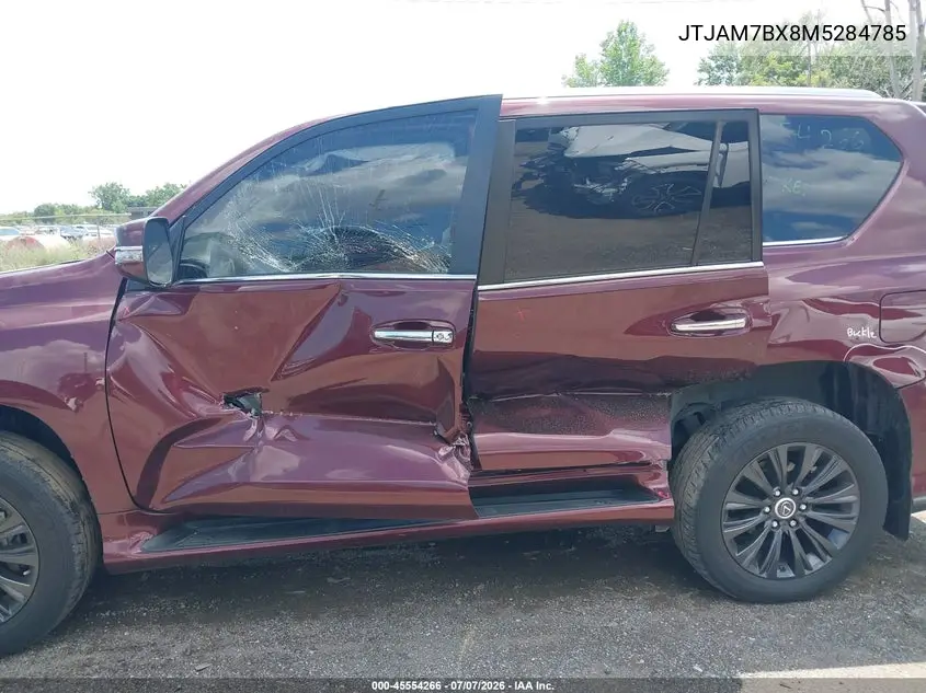 2021 Lexus Gx 460 Premium VIN: JTJAM7BX8M5284785 Lot: 45554266