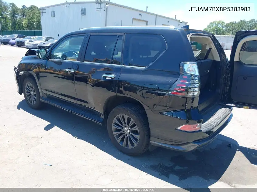 2023 Lexus Gx 460 Premium VIN: JTJAM7BX8P5383983 Lot: 45360451