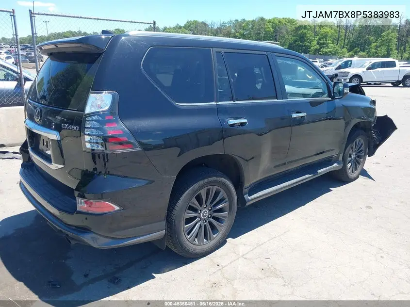 2023 Lexus Gx 460 Premium VIN: JTJAM7BX8P5383983 Lot: 45360451