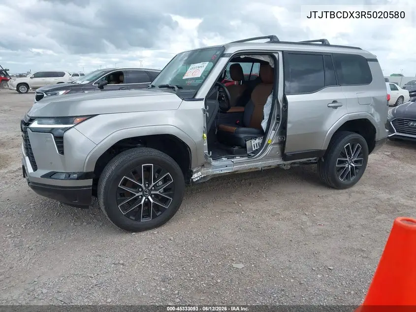 2024 Lexus Gx 550 Premium+ VIN: JTJTBCDX3R5020580 Lot: 45333093