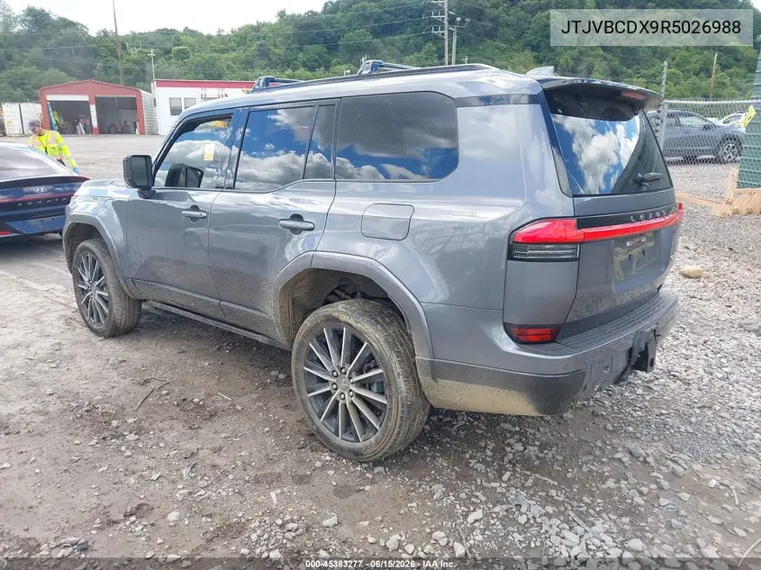 2024 Lexus Gx 550 Luxury+ VIN: JTJVBCDX9R5026988 Lot: 45383277