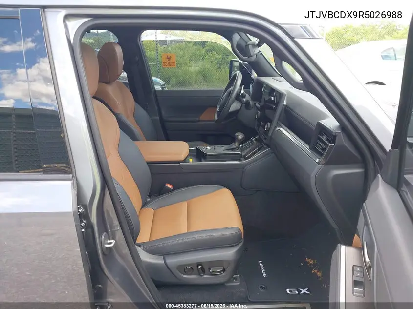 2024 Lexus Gx 550 Luxury+ VIN: JTJVBCDX9R5026988 Lot: 45383277