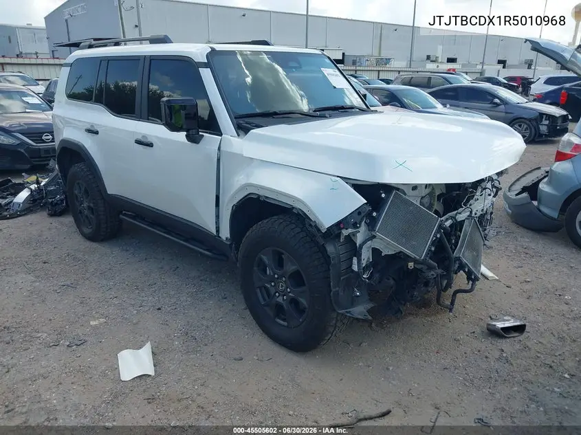 2024 Lexus Gx 550 Overtrail VIN: JTJTBCDX1R5010968 Lot: 45505602