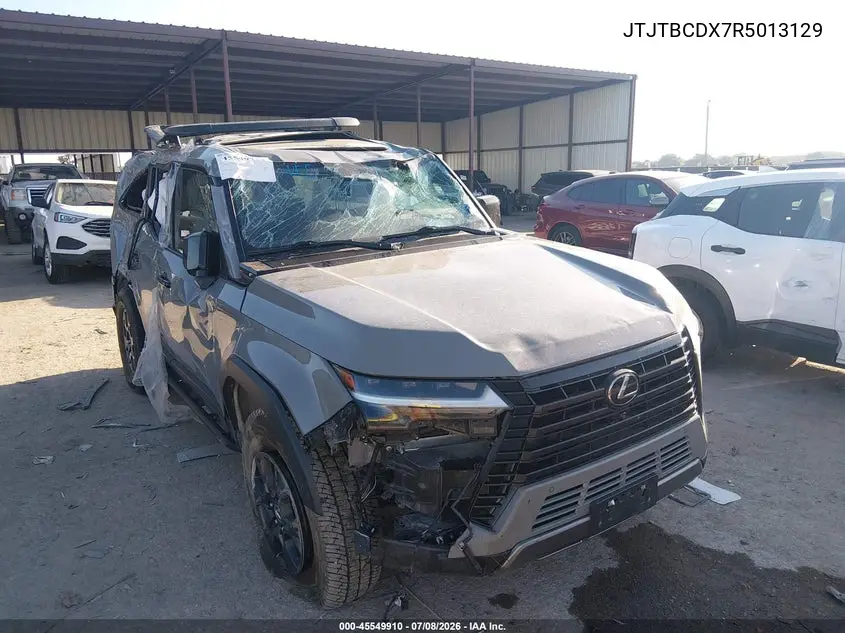 2024 Lexus Gx 550 Overtrail+ VIN: JTJTBCDX7R5013129 Lot: 45549910