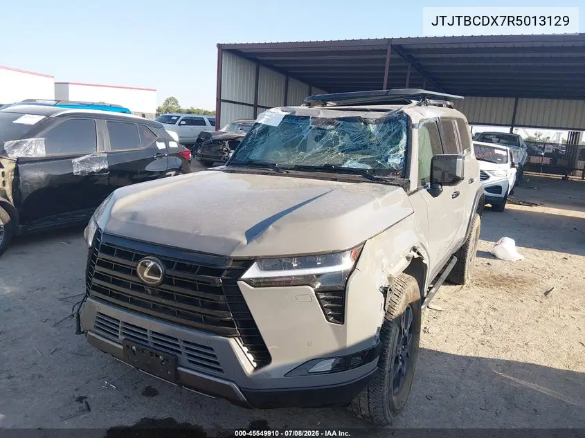 2024 Lexus Gx 550 Overtrail+ VIN: JTJTBCDX7R5013129 Lot: 45549910