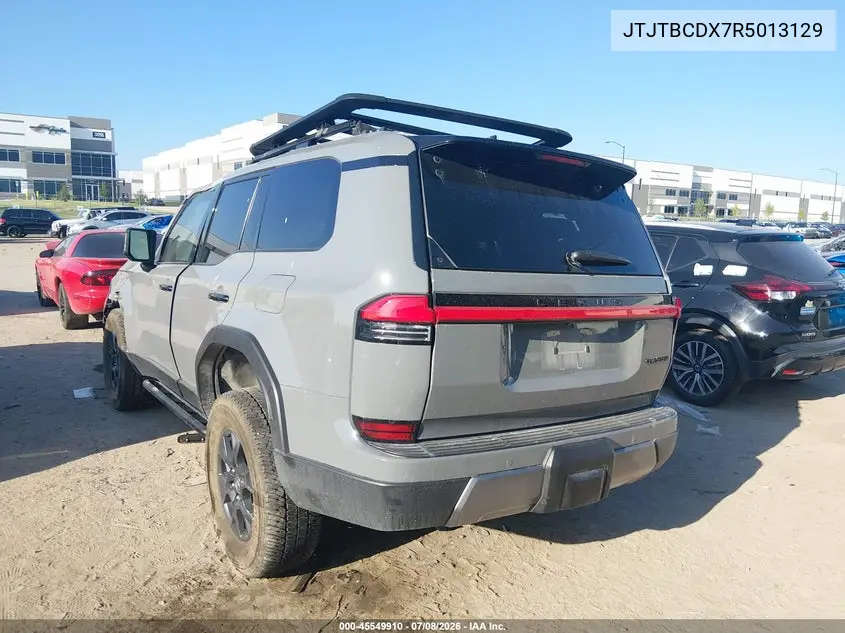 2024 Lexus Gx 550 Overtrail+ VIN: JTJTBCDX7R5013129 Lot: 45549910