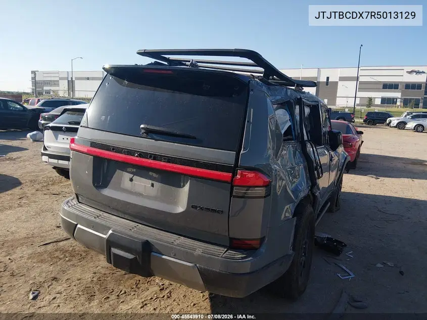 2024 Lexus Gx 550 Overtrail+ VIN: JTJTBCDX7R5013129 Lot: 45549910
