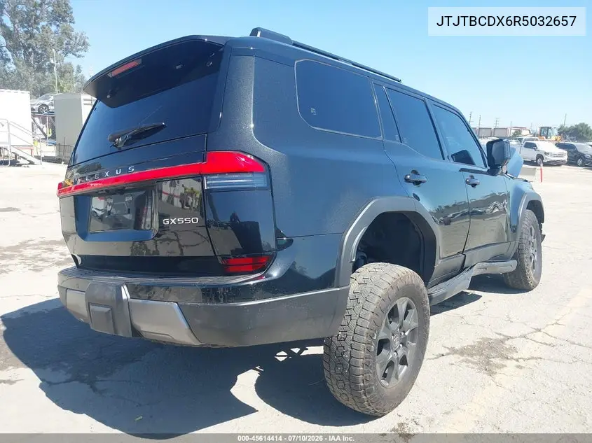 2024 Lexus Gx 550 Overtrail+ VIN: JTJTBCDX6R5032657 Lot: 45614414