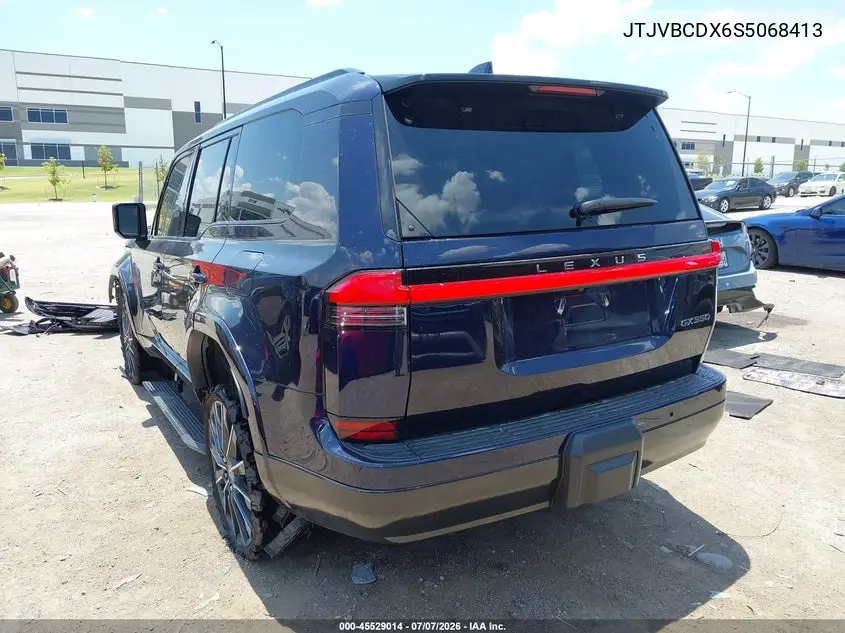 2025 Lexus Gx 550 Luxury+ VIN: JTJVBCDX6S5068413 Lot: 45529014
