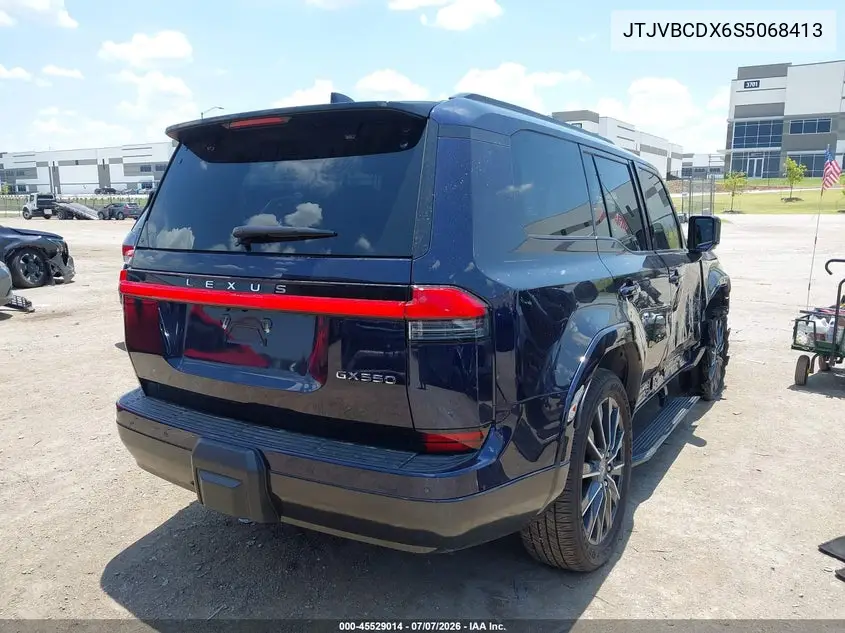 2025 Lexus Gx 550 Luxury+ VIN: JTJVBCDX6S5068413 Lot: 45529014