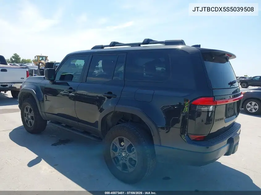 2025 Lexus Gx 550 Overtrail VIN: JTJTBCDX5S5039508 Lot: 45573451