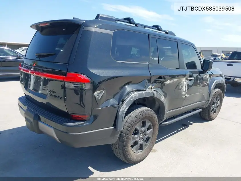 2025 Lexus Gx 550 Overtrail VIN: JTJTBCDX5S5039508 Lot: 45573451