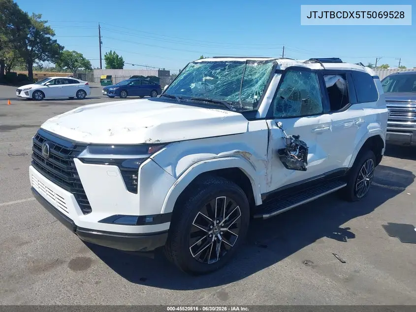2026 Lexus Gx 550 Premium+ VIN: JTJTBCDX5T5069528 Lot: 45520516