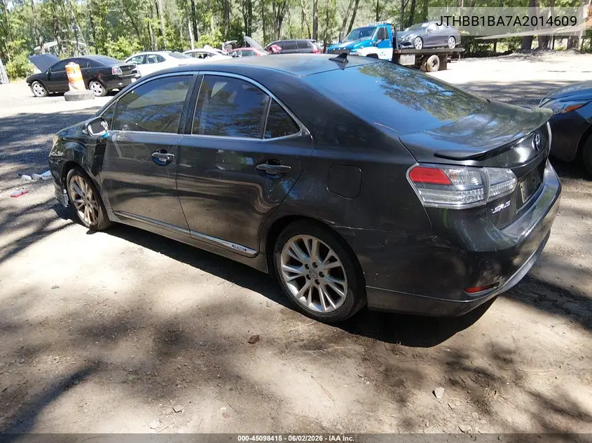 2010 Lexus Hs 250H Premium VIN: JTHBB1BA7A2014609 Lot: 45098415