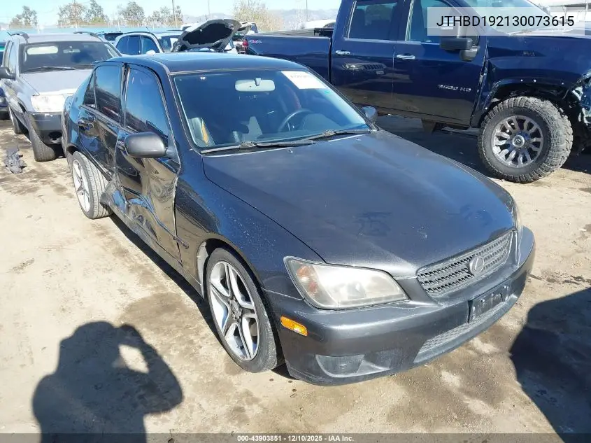 JTHBD192130073615 2003 Lexus Is 300