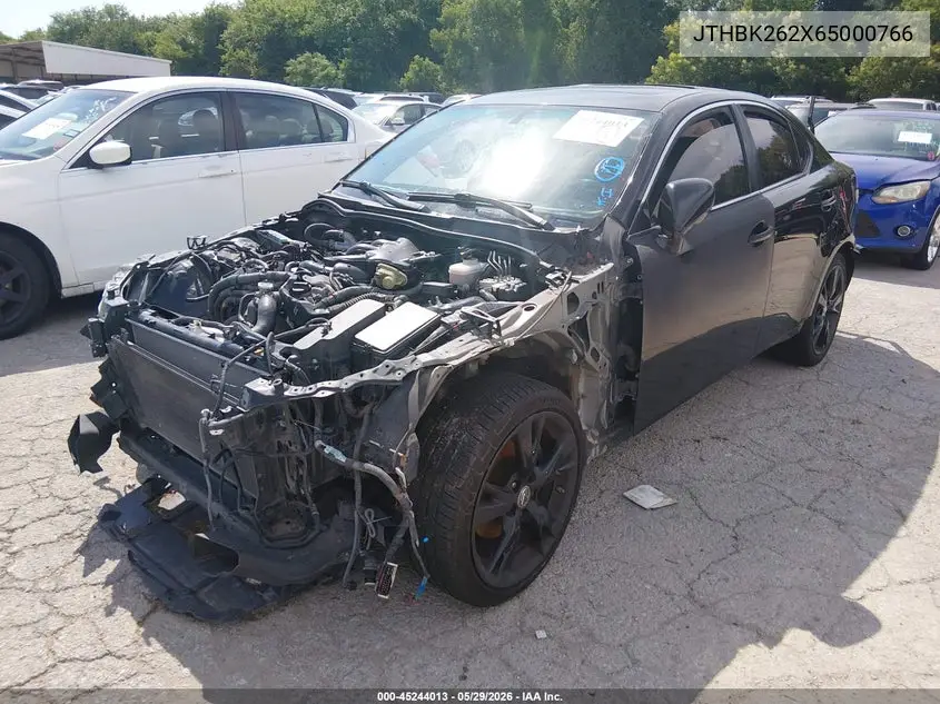 2006 Lexus Is 250 VIN: JTHBK262X65000766 Lot: 45244013