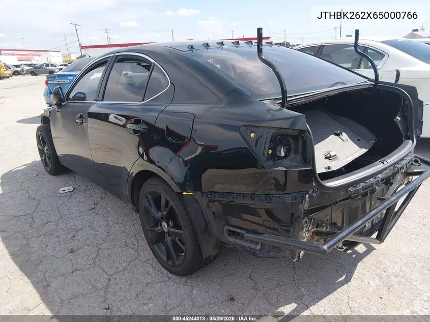 2006 Lexus Is 250 VIN: JTHBK262X65000766 Lot: 45244013