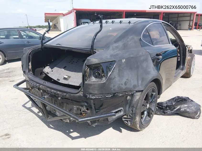 2006 Lexus Is 250 VIN: JTHBK262X65000766 Lot: 45244013