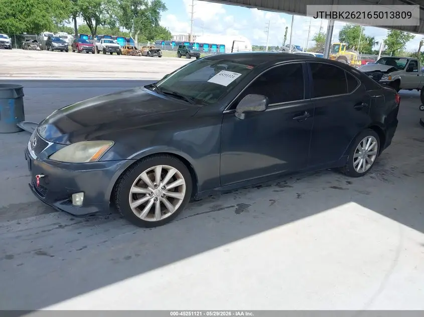 2006 Lexus Is 250 VIN: JTHBK262165013809 Lot: 45251121