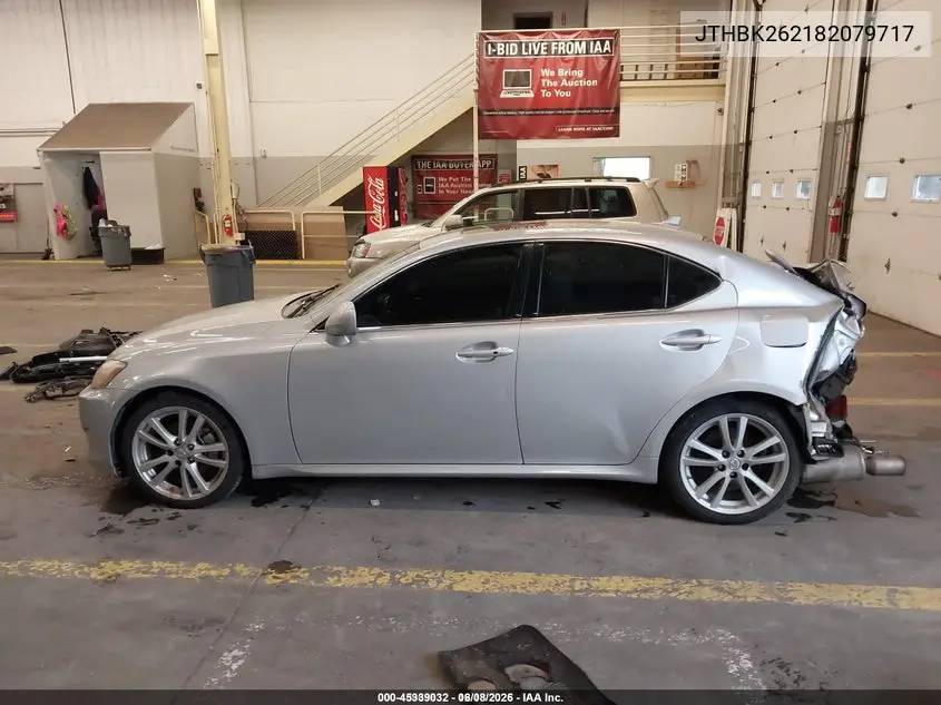 JTHBK262182079717 2008 Lexus Is 250