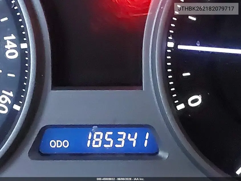 JTHBK262182079717 2008 Lexus Is 250