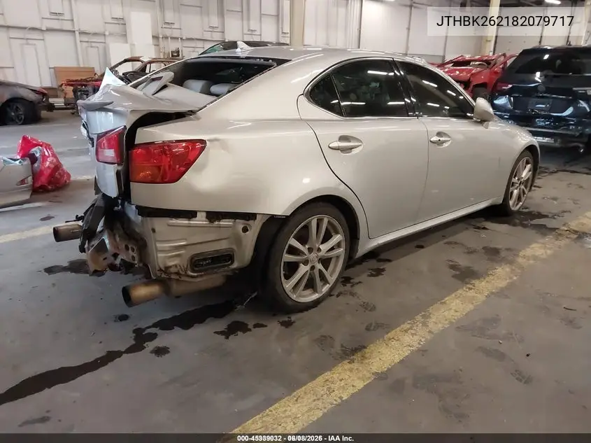 JTHBK262182079717 2008 Lexus Is 250