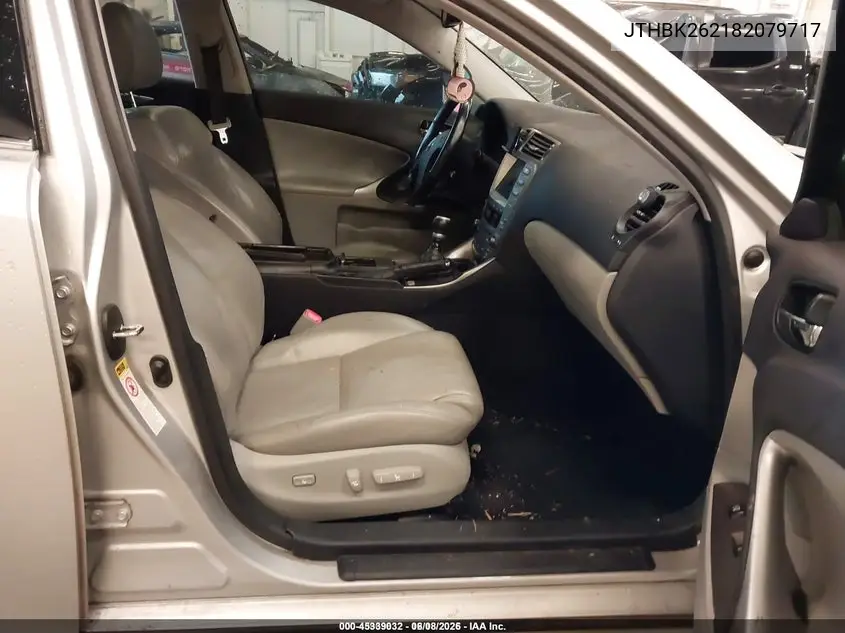 JTHBK262182079717 2008 Lexus Is 250