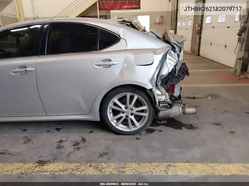 JTHBK262182079717 2008 Lexus Is 250