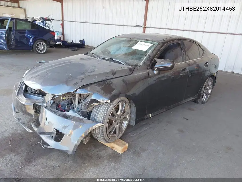 2008 Lexus Is 350 VIN: JTHBE262X82014453 Lot: 45633604