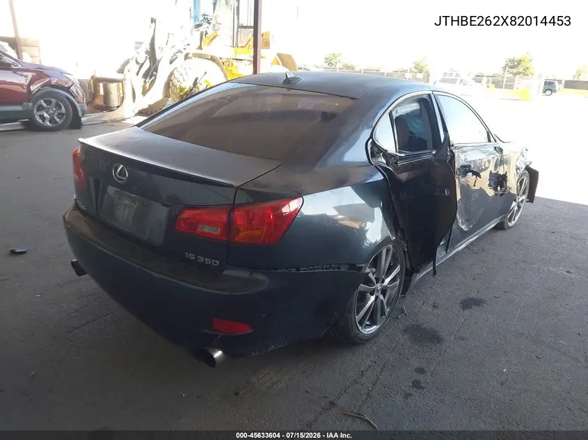 2008 Lexus Is 350 VIN: JTHBE262X82014453 Lot: 45633604