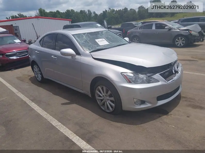 2009 Lexus Is 250 VIN: JTHCK262792029071 Lot: 45360065