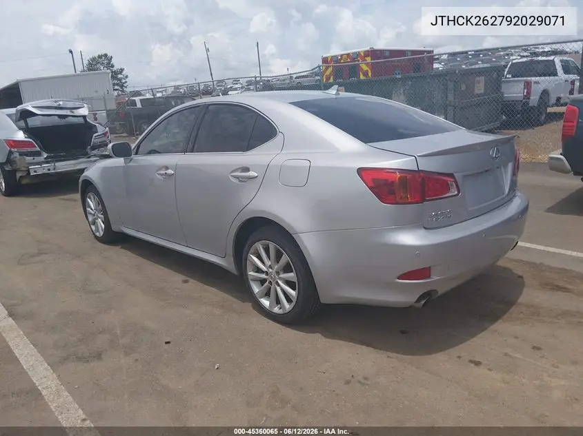 2009 Lexus Is 250 VIN: JTHCK262792029071 Lot: 45360065
