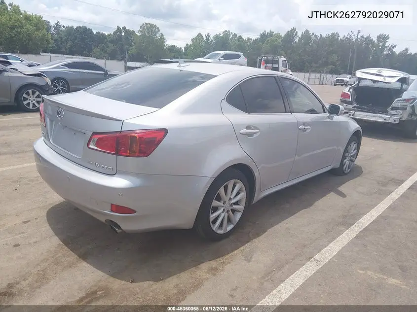 2009 Lexus Is 250 VIN: JTHCK262792029071 Lot: 45360065