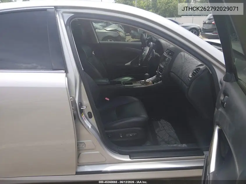 2009 Lexus Is 250 VIN: JTHCK262792029071 Lot: 45360065
