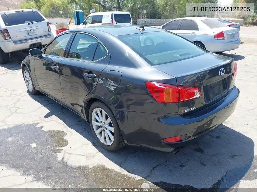 2010 Lexus Is 250 VIN: JTHBF5C23A5128205 Lot: 45660562