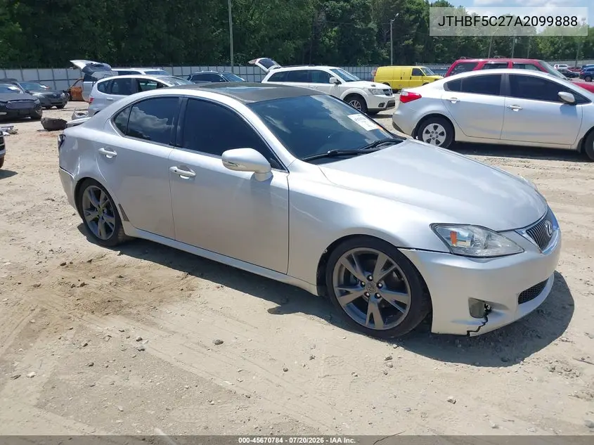 2010 Lexus Is 250 VIN: JTHBF5C27A2099888 Lot: 45670784