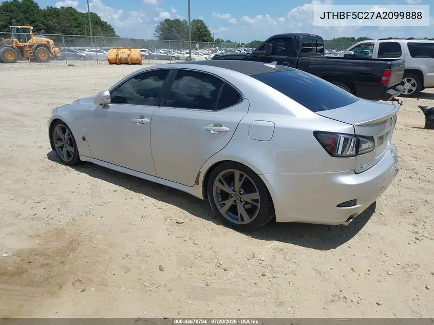 2010 Lexus Is 250 VIN: JTHBF5C27A2099888 Lot: 45670784