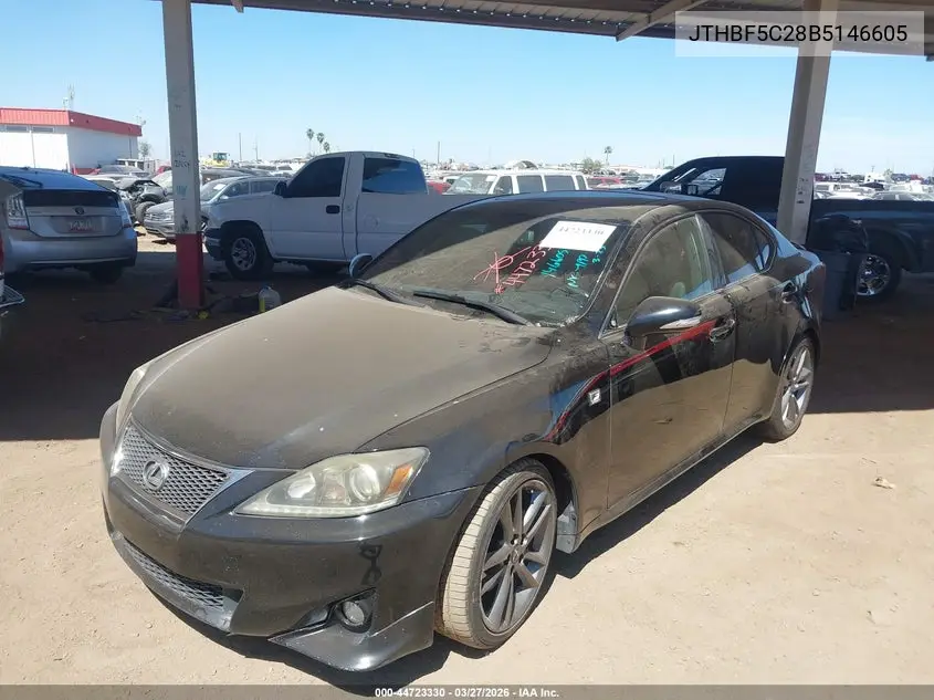 JTHBF5C28B5146605 2011 Lexus Is 250