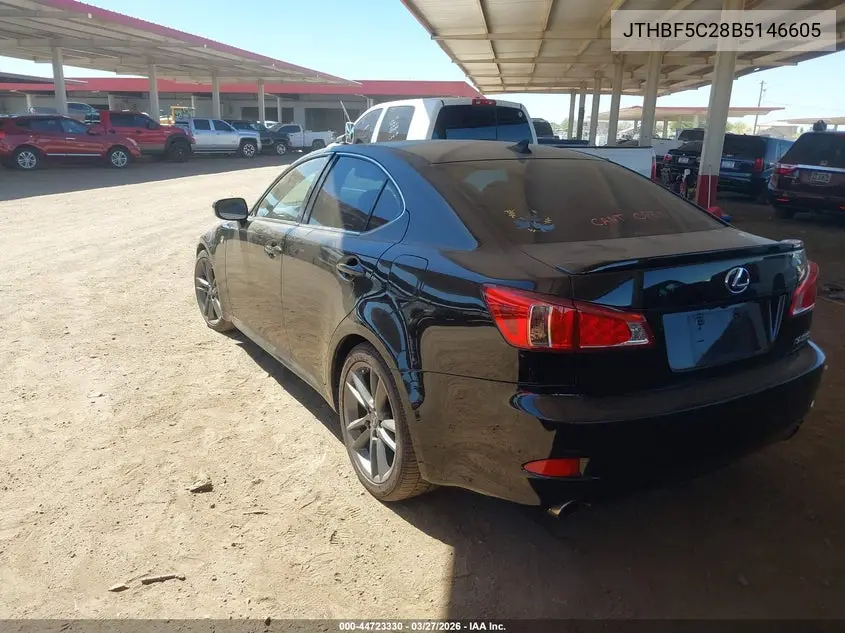 JTHBF5C28B5146605 2011 Lexus Is 250
