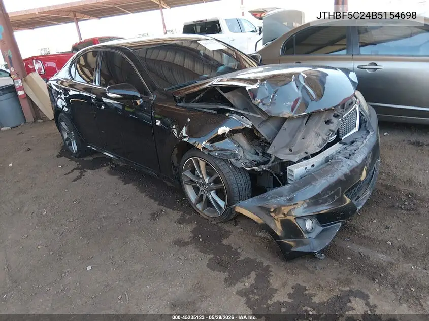 2011 Lexus Is 250 VIN: JTHBF5C24B5154698 Lot: 45235123