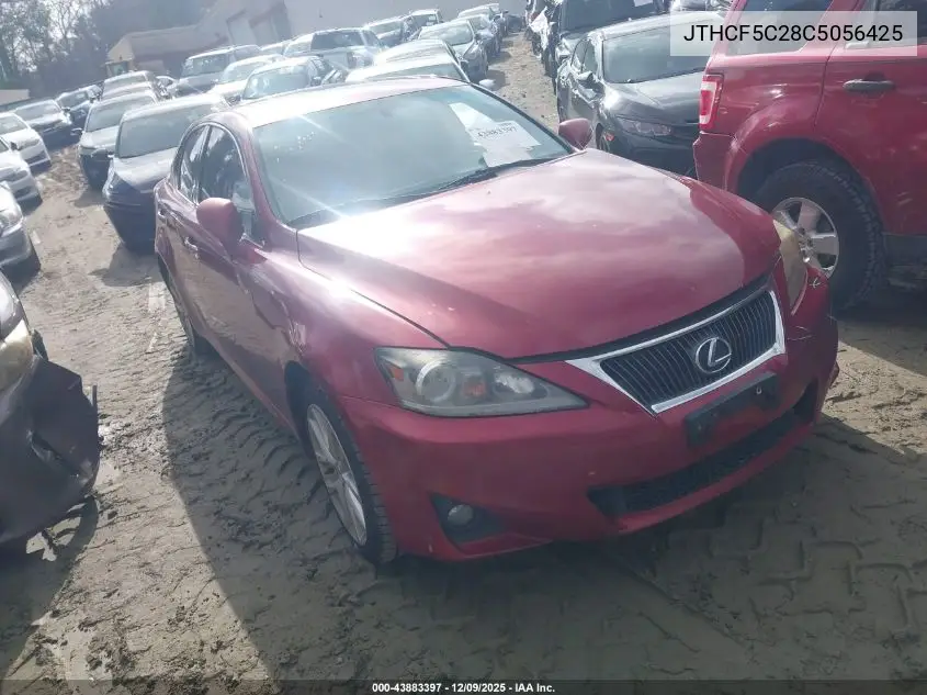 JTHCF5C28C5056425 2012 Lexus Is 250