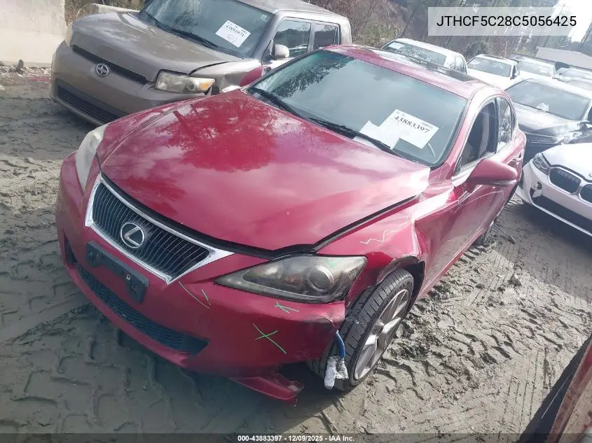 JTHCF5C28C5056425 2012 Lexus Is 250