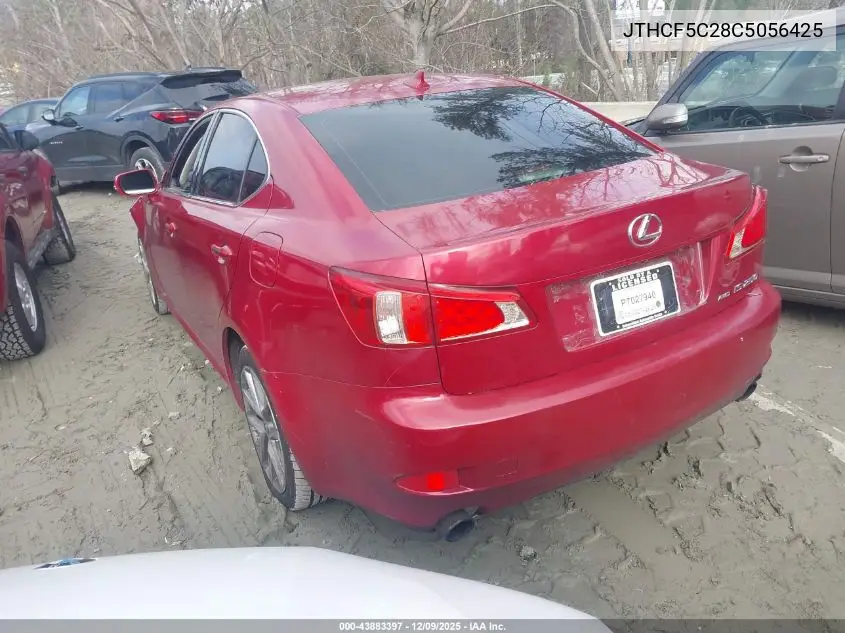 JTHCF5C28C5056425 2012 Lexus Is 250