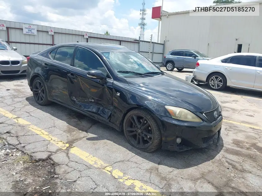 2013 Lexus Is 250 VIN: JTHBF5C27D5185270 Lot: 45563179